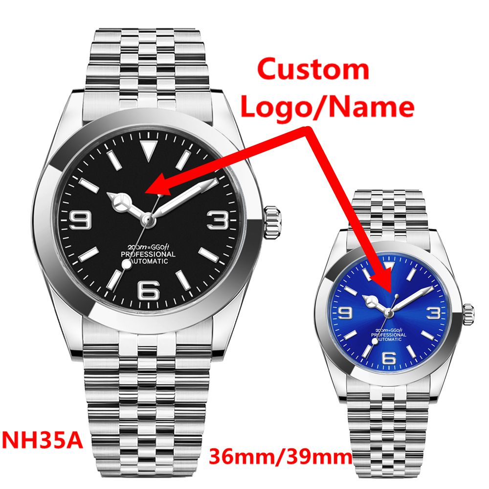 Watch Accessories - Custom Logo Luxury NH35 Watch Women