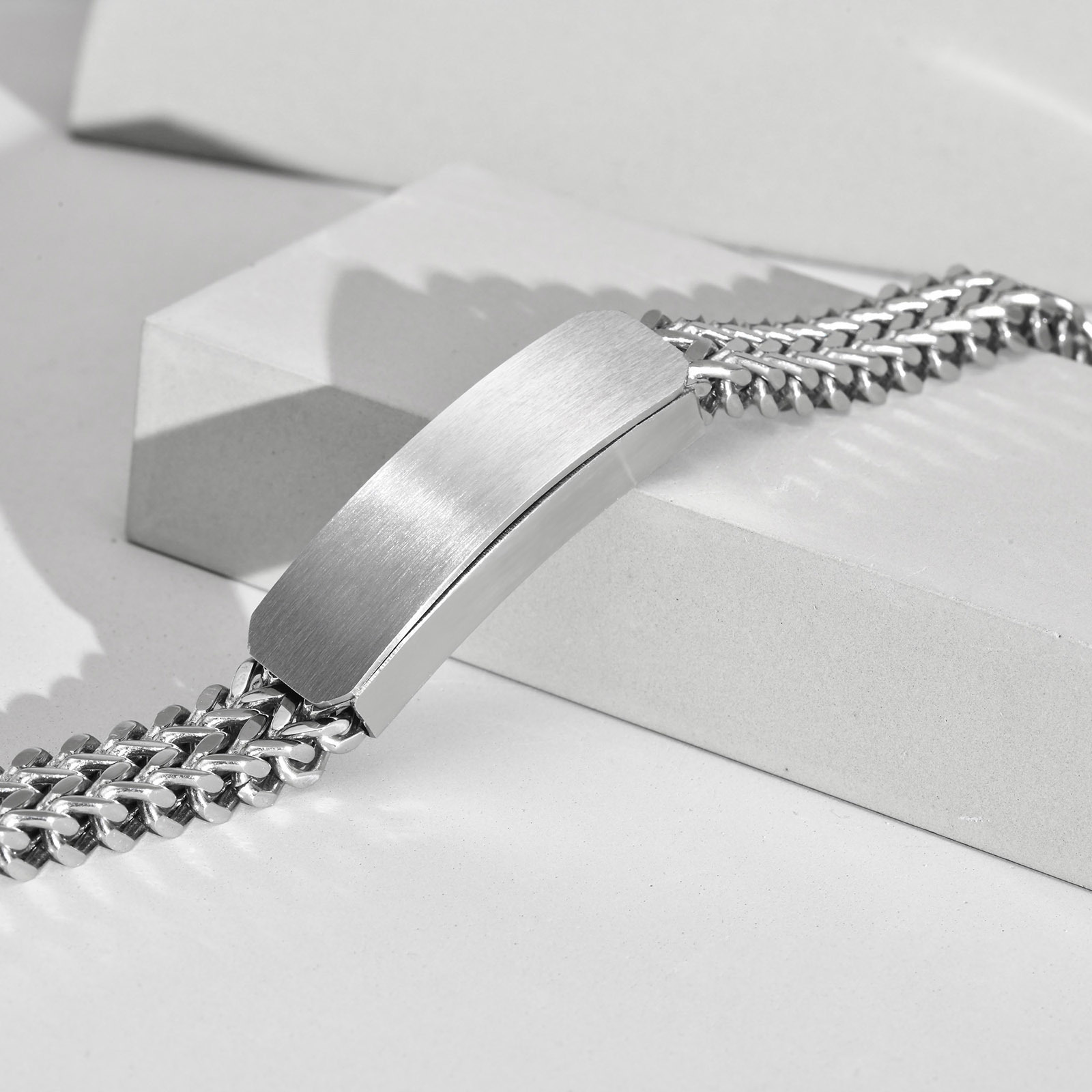 Free Customize ID Bracelets fo - Cuban Link Chain 12Mm ulasan dan harga