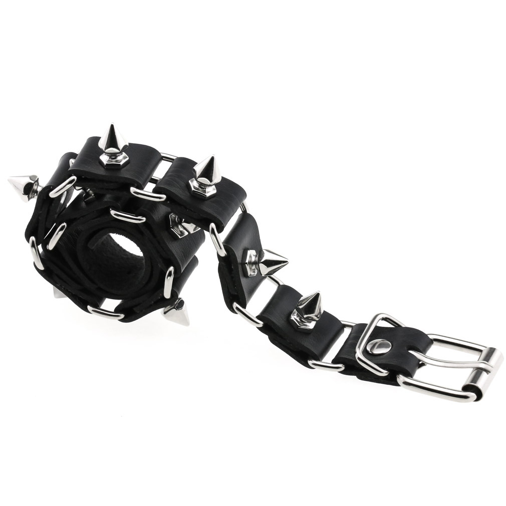 Punk Rock Spiked Choker For Wo - Goth Punk Spike Choker ulasan dan harga