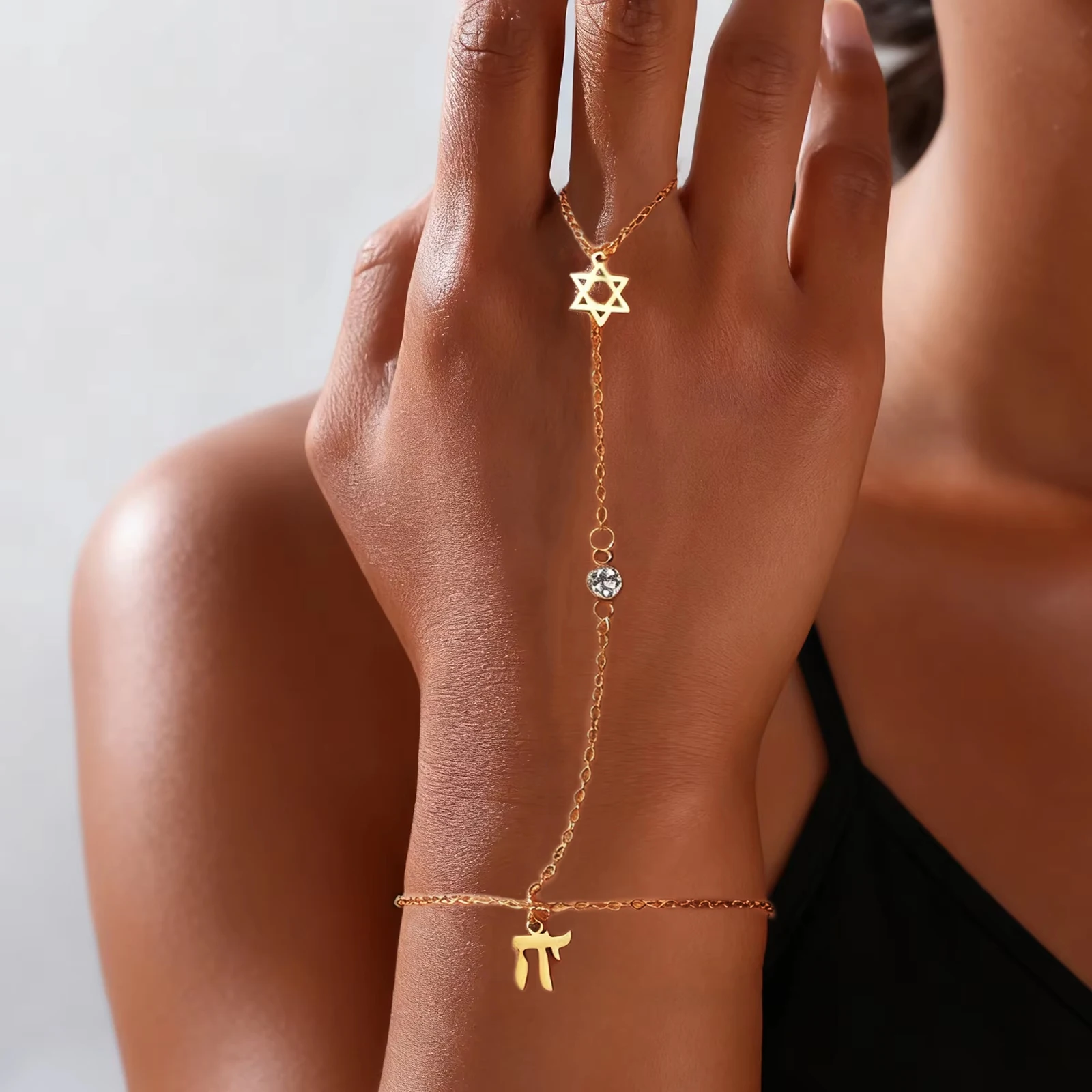 Jewish Star of David Hebrew Le - Bracelets ulasan dan harga