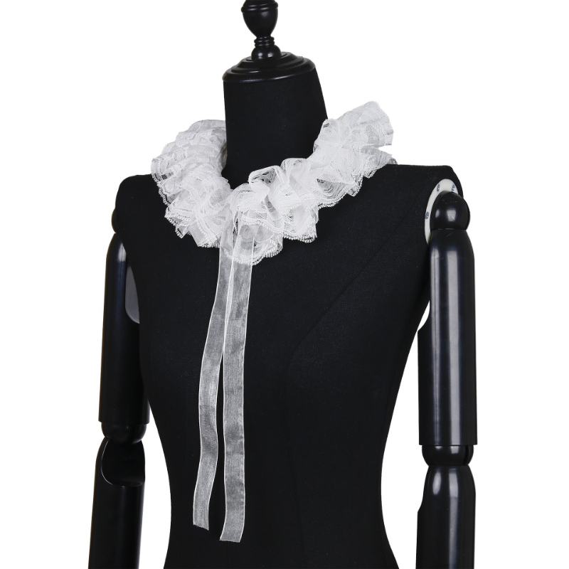 Vintage Lace Ruff Collar & Lac - Necklaces ulasan dan harga