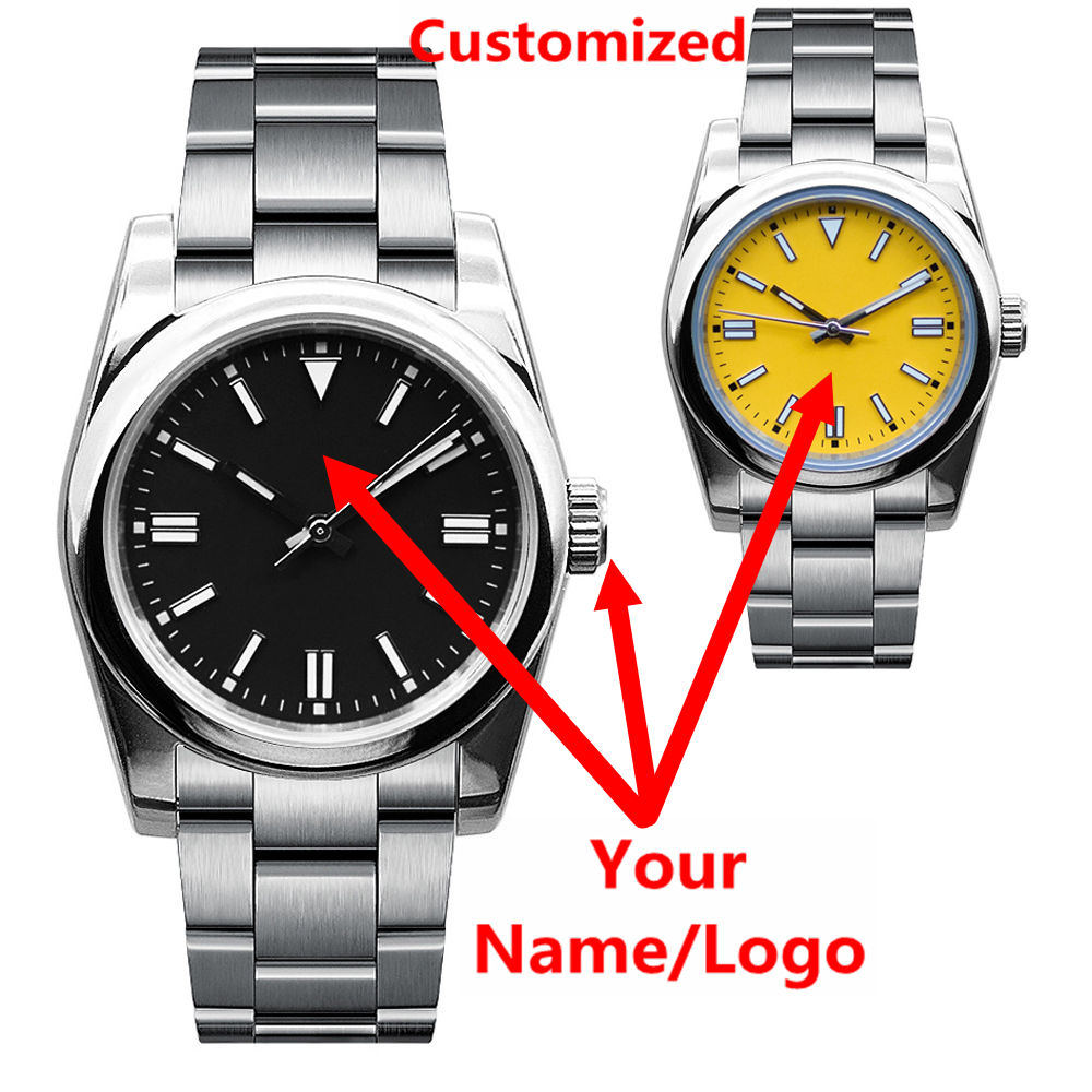 Custom Logo Mens Watch Sapphir - Watch Accessories ulasan dan harga