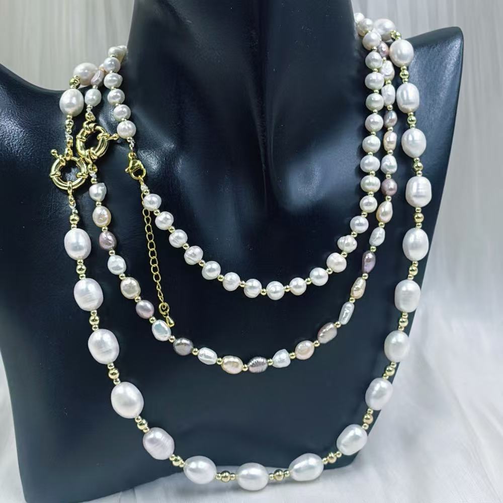 For Mother Jewelry Gift Purple - Pearl Choker Necklace Vintage ulasan dan harga